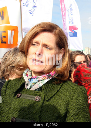 Sarah Brown, moglie di Primeminister britannico Gordon Brown Foto Stock