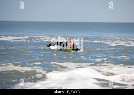 Vacanza in Nag testa sul Outer Banks del North Carolina. Foto Stock