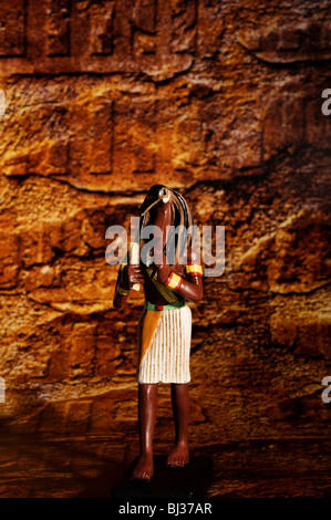 Statuetta del dio egiziano Thoth Foto Stock