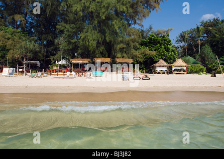 Long Beach, Phra Ae Beach, isola di Ko Lanta, Koh Lanta, Krabi, Thailandia, Asia Foto Stock