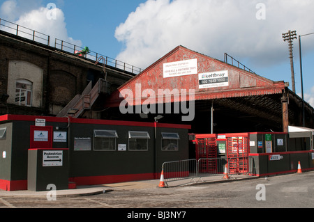 Midland merci Shed, Kings Cross per lo sviluppo di un progetto nei pressi di York Way, London, Regno Unito Foto Stock