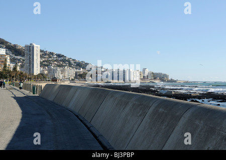 Spiaggia di Sea Point, Città del Capo, Western Cape, Sud Africa e Africa Foto Stock