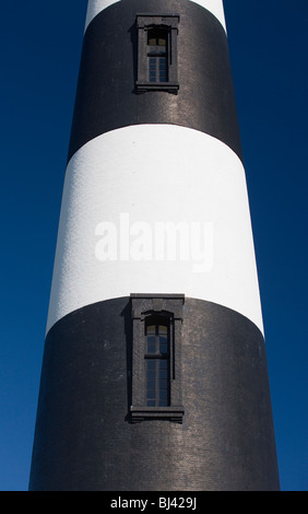 Bodie Lighthouse vicino a origano ingresso nel NAG testa sul Outer Banks del North Carolina. Foto Stock
