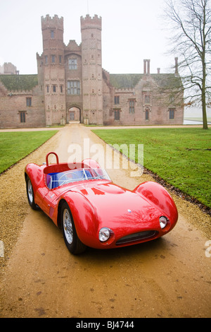 Maserati birdcage auto sportiva - Le mans auto da anni sessanta Foto Stock