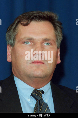 ALEKSANDER KWASNIEWSKI PRESIDENTE DELLA POLONIA, 05 novembre 1996 Foto Stock