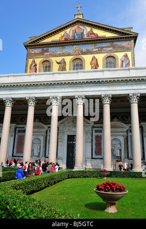 San Paolo fuori le Mura a Roma, lazio, Italy Foto Stock