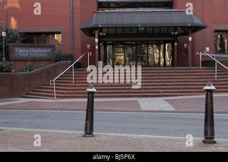 Queen Elizabeth II Tribunali, Birmingham, Gran Bretagna, 2010 Foto Stock