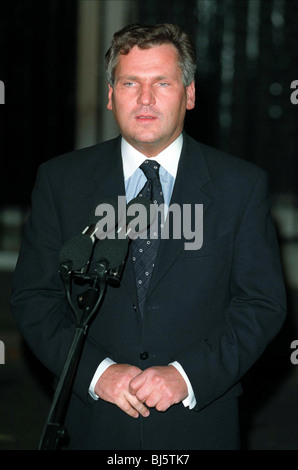 ALEKSANDER KWASNIEWSKI PRESIDENTE DELLA POLONIA, 05 novembre 1996 Foto Stock