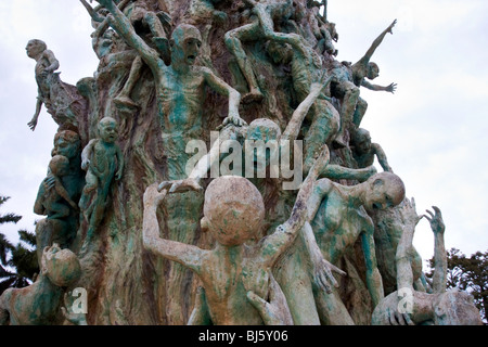 Miami Memoriale dell Olocausto situato a South Beach, Florida, Stati Uniti d'America Foto Stock