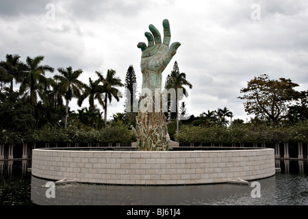 Miami Memoriale dell Olocausto situato a South Beach, Florida, Stati Uniti d'America Foto Stock