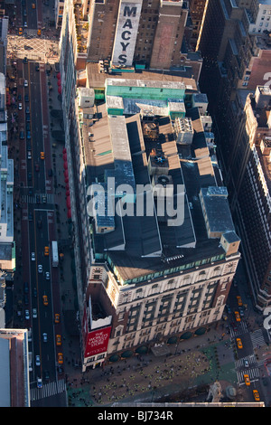 Il magazzino Macy's, Manhattan New York City Foto Stock