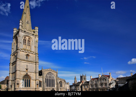 Chiesa di tutti i Santi Stamford Town Lincolnshire England Regno Unito Foto Stock