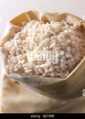 Alborio riso per risotti - stock foto Foto Stock