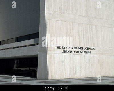 LBJ Museo sul campus UT Foto Stock