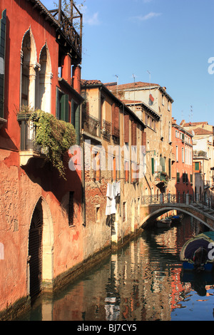 Canal de Rio de la toletta' di Venezia, Italia Foto Stock