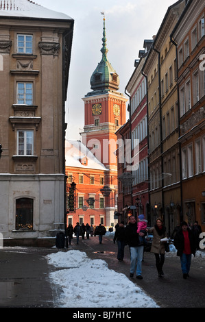 Il Castello Reale di Varsavia POLONIA Foto Stock
