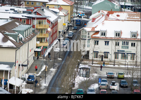 Kungsbacka, Svezia, vista aerea Foto Stock