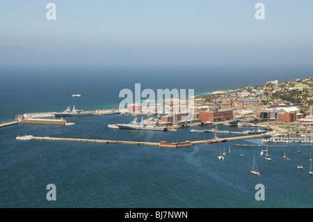 Porto Simonstown home per la South African Navy western cape S Africa Foto Stock