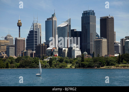Skyline di Sydney, Nuovo Galles del Sud, Australia Foto Stock