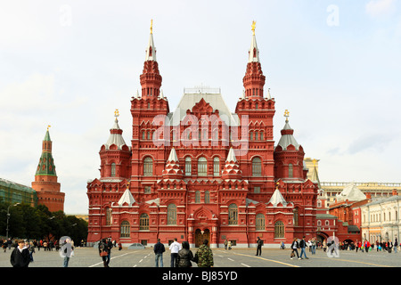 La storia dello stato museo, Piazza Rossa di Mosca, Russia Foto Stock