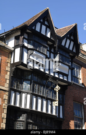 High Street, Tewkesbury, Gloucestershire, England, Regno Unito Foto Stock