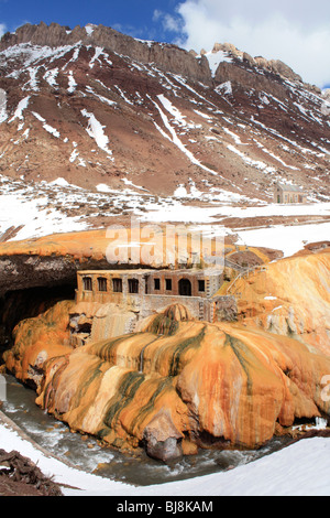 Puente del Inca, provincia di Mendoza, Argentina Foto Stock