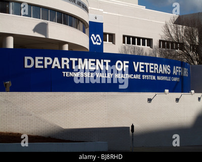 Reparto degli affari di veterani ospedale. Nashville, Tennessee. Foto Stock