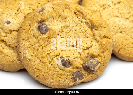 Friabili biscotti al cioccolato Foto Stock