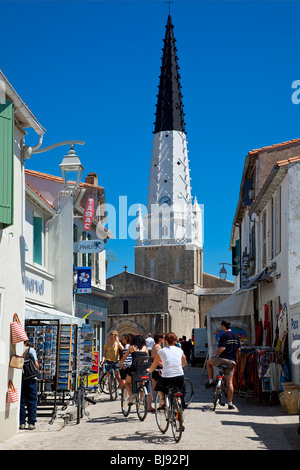 ARS EN RE VILLAGE, ILE DE RE Foto Stock