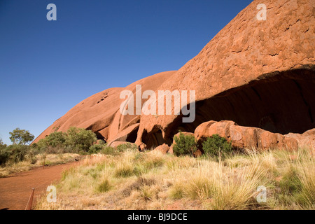 Vista di Ayers Rock Foto Stock