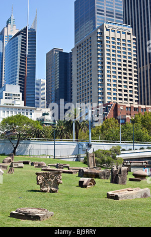 Scultura di Sydney a piedi, la memoria è creazione senza fine da Kimio Tsuchiya, Royal Botanic Gardens, Sydney Australia Foto Stock