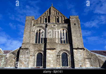 La Cattedrale di Winchester, Hampshire, Inghilterra, Regno Unito, GB. Foto Stock