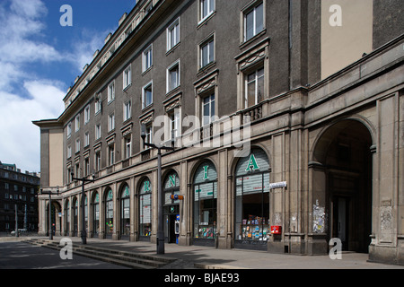 Nowa Huta,Centralny Square,Cracovia, Cracovia,Polonia Foto Stock