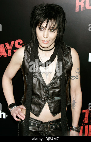 JOAN JETT I RUNAWAYS PREMIERE ARCLIGHT CINEMA Glossari Affini cupola HOLLYWOOD USA 11 Marzo 2010 Foto Stock