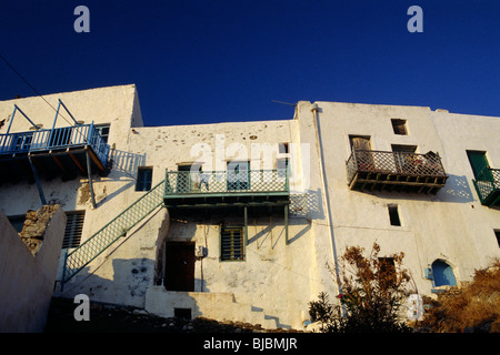 Grecia, isole del Dodecaneso, Astypalea, Chora Foto Stock