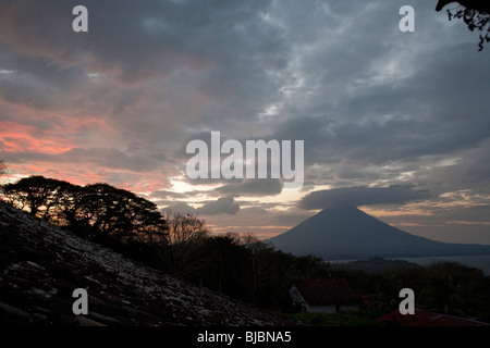 Volcan Concepcion, Isla Ometepe Nicaragua Foto Stock