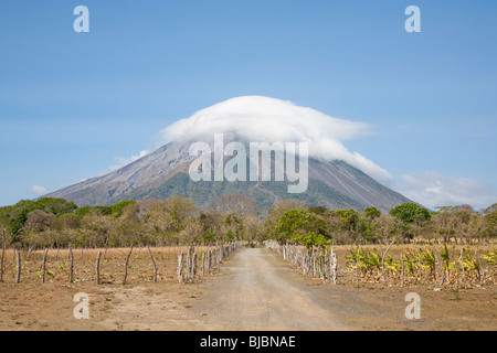 Volcan Concepcion, Isla Ometepe Nicaragua Foto Stock