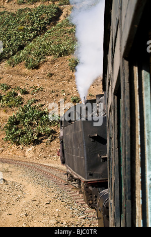 Ferrovie eritreo, da Asmara a Massaua, in Eritrea Foto Stock