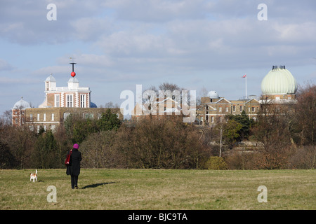 Osservatorio Reale di Greenwich, Londra, Regno Unito, Europa Foto Stock