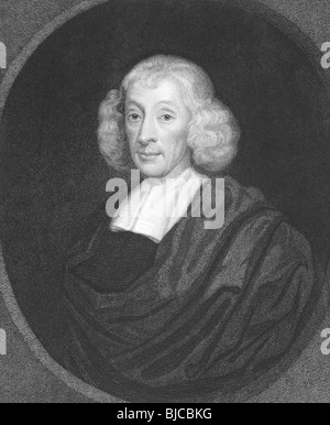 John Ray (1627-1705) su incisione dal 1800s.naturalista inglese, di cui come il padre della lingua inglese storia naturale. Foto Stock