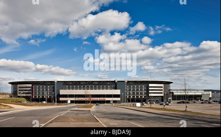 MK Dons Football Stadium incorporante Double Tree Hotel Hilton di Milton Keynes Foto Stock