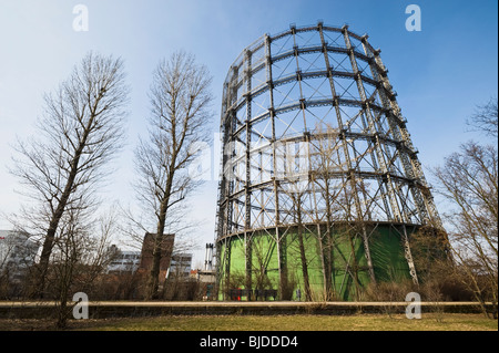 Gasometro Schöneberg di Berlino, Germania, Europa Foto Stock