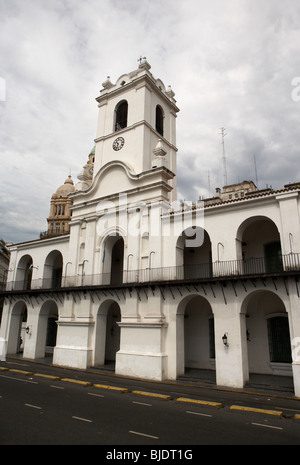 Il Cabildo consiglio comunale edificio adibito a museo in Capital Federal Buenos aires repubblica di Argentina sud america Foto Stock