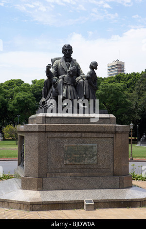 Nonno statua a Don Jose de San Martin Capital Federal Buenos aires repubblica di Argentina sud america Foto Stock