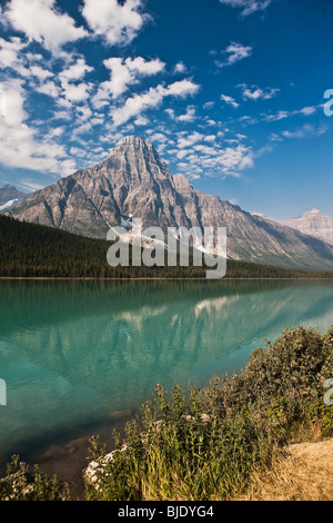 Tempio Lago - Jasper National Park - Alberta - Canada Foto Stock