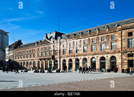 "Aubette' edificio "Place Kléber' square, Strasburgo, Alsazia, Francia Foto Stock