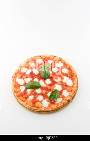 Autentica e unica pizza italiana Foto Stock