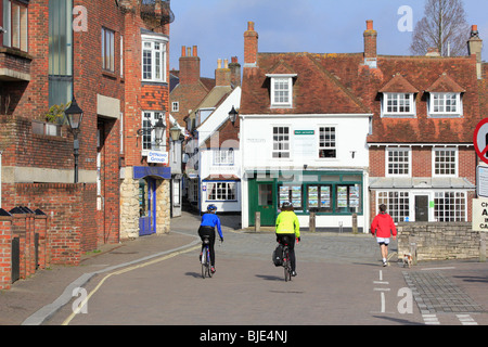 Lymington New Forest Town Center hampshire England Regno unito Gb Foto Stock