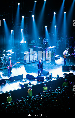 Oasis fratelli Gallagher a Sheffield Arena Regno Unito Foto Stock