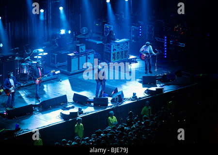 Oasis fratelli Gallagher a Sheffield Arena Regno Unito Foto Stock